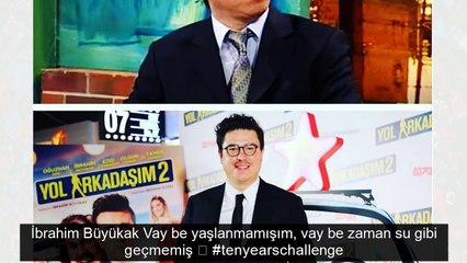 Ünlüler de 10 years challenge akımına kapıldı