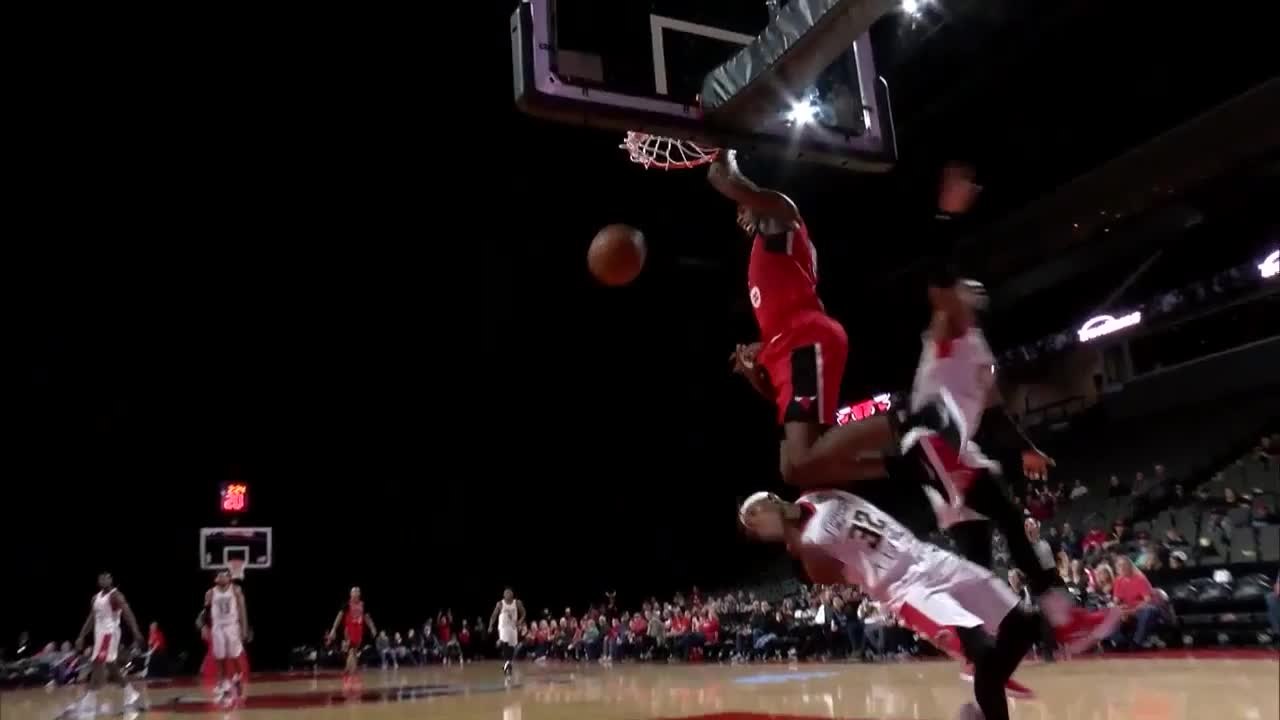 A big slam by CJ Fair!