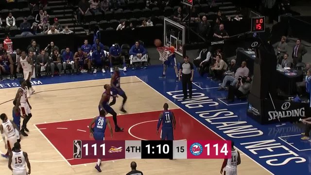 JaCorey Williams (28 points) Highlights vs. Long Island Nets