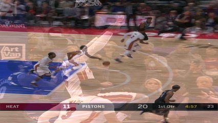 Miami Heat at Detroit Pistons Raw Recap