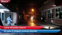 İzmir’de sokak ortasında korkunç cinayet