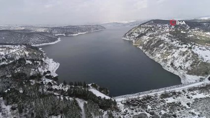 Ankara'nın Su Dolu Barajları Havadan Görüntülendi