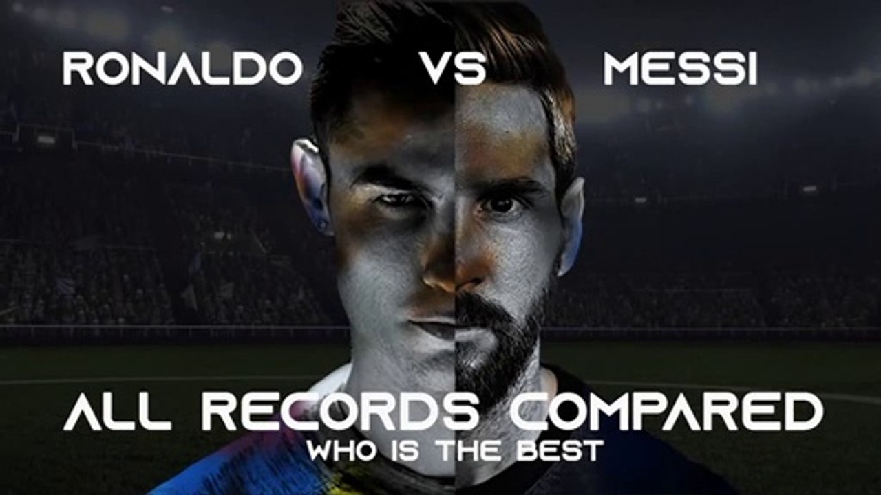 Messi vs Ronaldo all goals compared