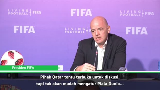 Tambahan Tim Di Piala Dunia Sulit Namun Akan Jadi Hal Baik - Infantino