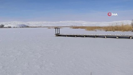 Sibirya Soğukları Gölleri Buza Çevirdi