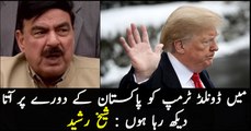 Sheikh Rasheed predicts Donald Trump visit to Pakistan