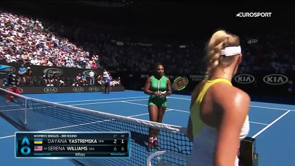 En larmes, Yastresemka a été consolée par Serena