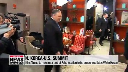 Kim and Trump to meet for a second summit near end of Feb.