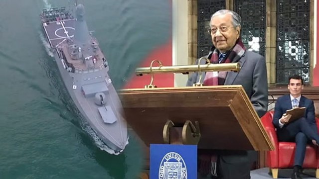 Dr M: There was no need to send warships during the Johor MB maritime visit