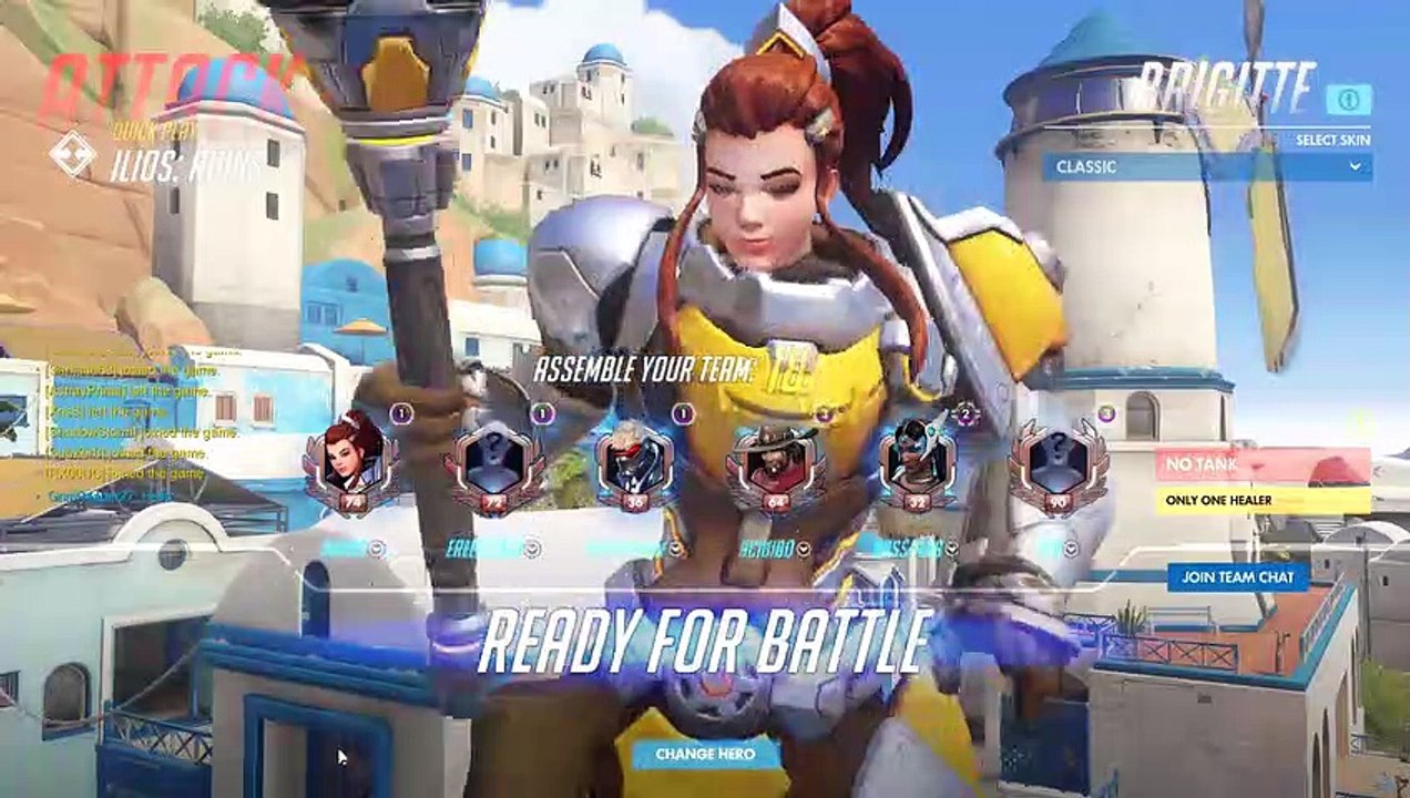 overwatch. brigitte gameplay. good gameplay