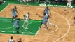 Kyrie goes behind-the back to assist Marcus Smart