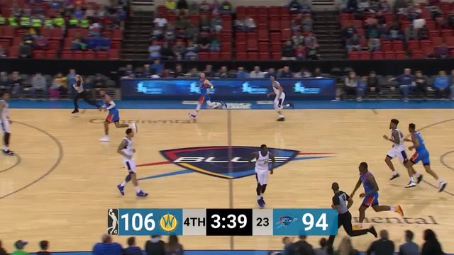 Deonte Burton (18 points) Highlights vs. Santa Cruz Warriors
