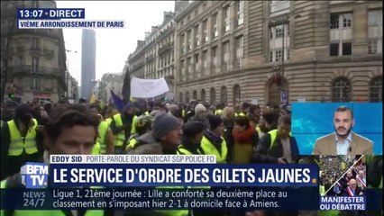 Comment travaille la police avec le service d'ordre des gilets jaunes ?