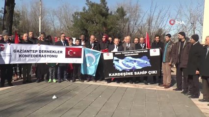 Gaziantep Dernekler Konfederasyonundan Doğu Türkistan Tepkisi