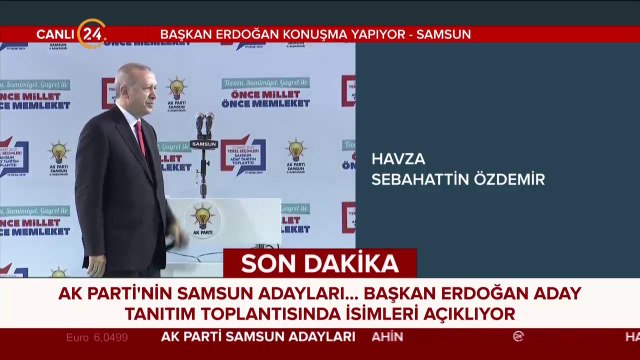 Havza adayı: Sebahattin Özdemir