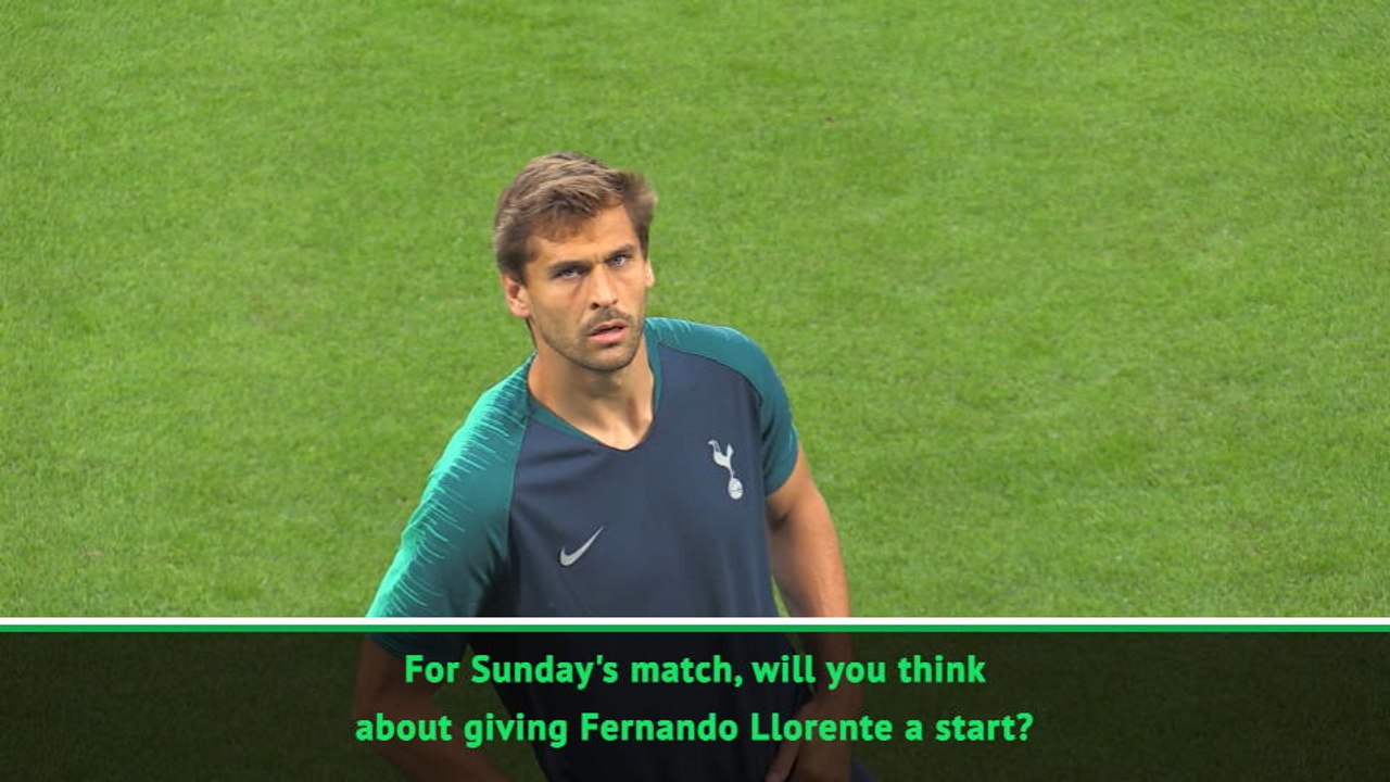 Llorente could start against Fulham - Pochettino