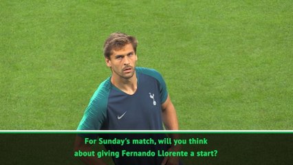 Llorente could start against Fulham - Pochettino
