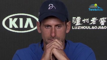 Open d'Australie 2019 - Novak Djokovic a lâché 1 set contre Shapovalov : "J'ai perdu le contrôle"