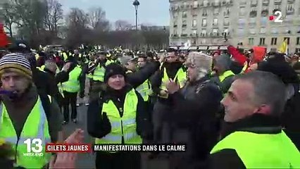 "Gilets jaunes" : nouvelle mobilisation dans le calme