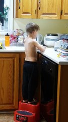 Kid Tries Teaching Google Home