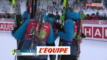 La France s'impose dans le relais de Ruhpolding - Biathlon - CM