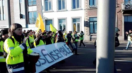 Gilets jaunes à Namur