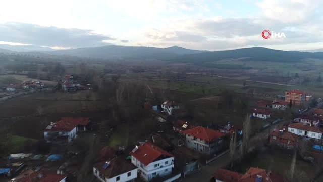 Vezirköprü'de Kenevir Üretilen Bölge Havadan Görüntülendi