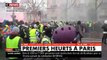 Premiers incidents à Paris le samedi 19 janvier - Gilets Jaunes