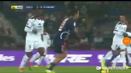 Mbappe super goal PSG vs Guingamp 9-0