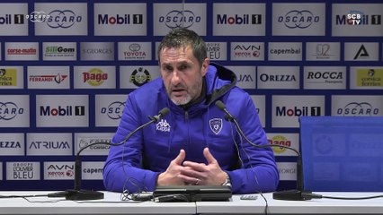 Bastia 6-1 Côte Bleue : Conf. d'après-match de S. Rossi