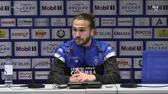 Bastia 6-1 Côte Bleue : Conf. d'après-match de M. Moretti