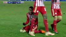 1-2 Lazaros Christodoulopoulos Goal -  PAS Giannina 1 - 2 Olympiakos Piraeus 19.01.2019 [HD]