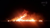 Dezenas de mortos em incêndio em oleoduto no México