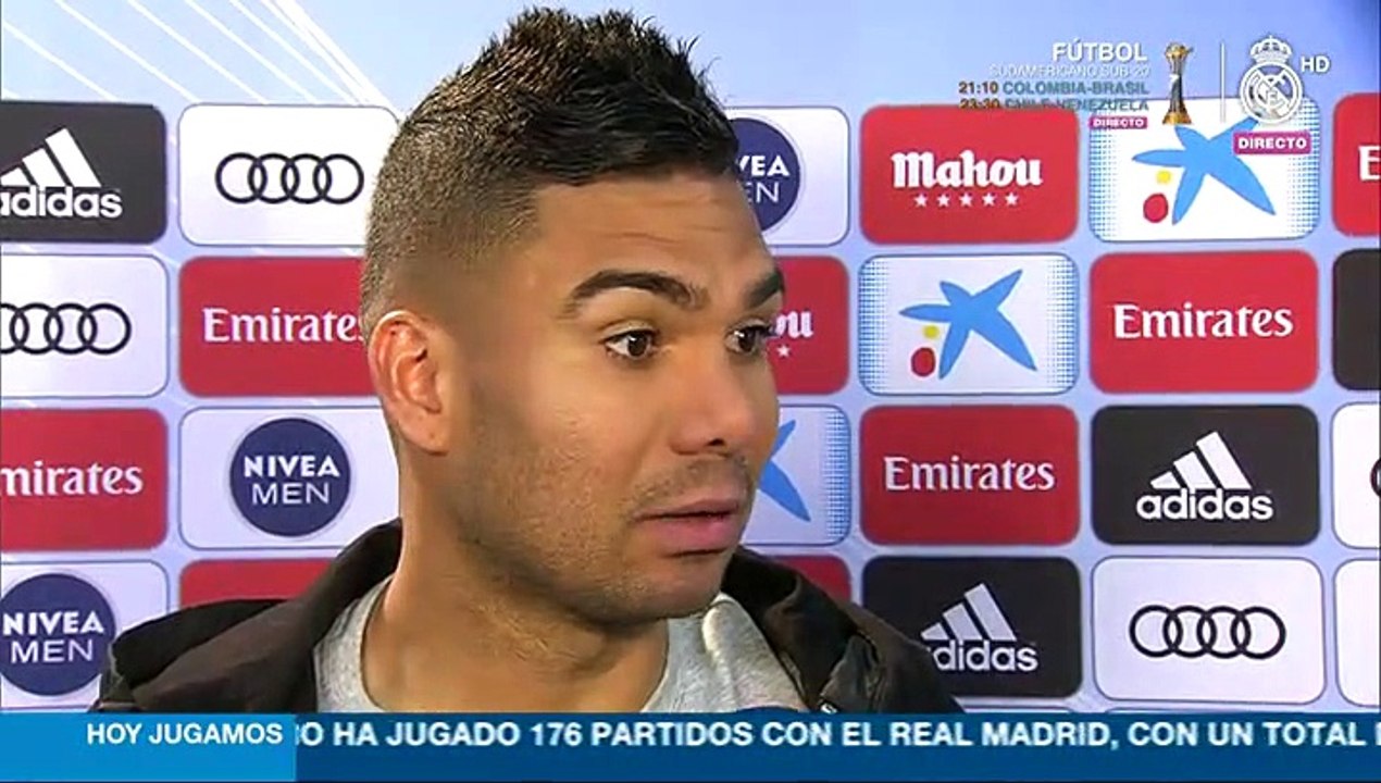 Casemiro: "No nos vamos a rendir en la lucha por todos los títulos"