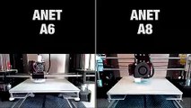 Anet A6 vs Anet A8 Test Print - Benchmark (4k)