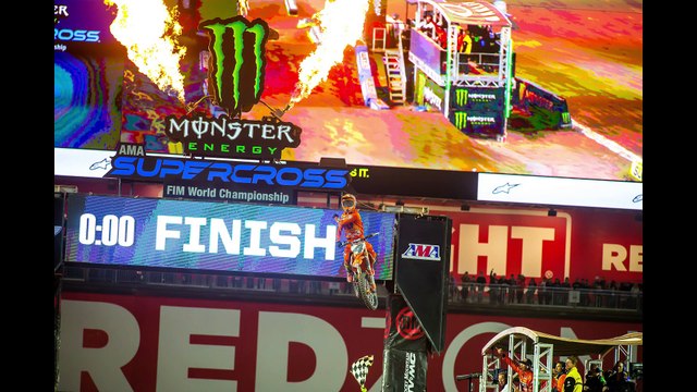 Racer X Films: Blake Baggett On His 2019 Glendale Supercross Win