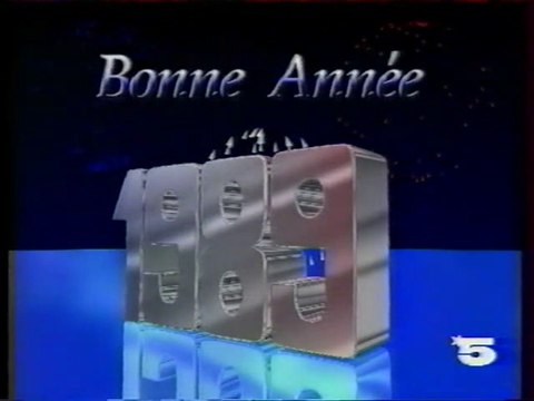 La 5 - 3 Janvier 1989 - Teaser, Jingles, publicités