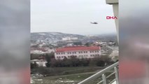 Çorum'da Askeri Helikopter Zorunlu İniş Yaptı