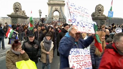 Nueva oleada de protestas contra Orbán