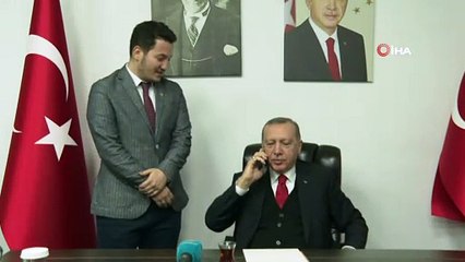 Cumhurbaşkanı Erdoğan, Samsun'da bir doktora telefonda kız istedi