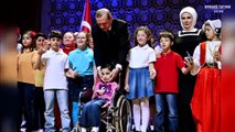 Erdoğan Küçük Kız İçin Konuşmasını Böldü: Beni Ne Kadar Seviyorsun?