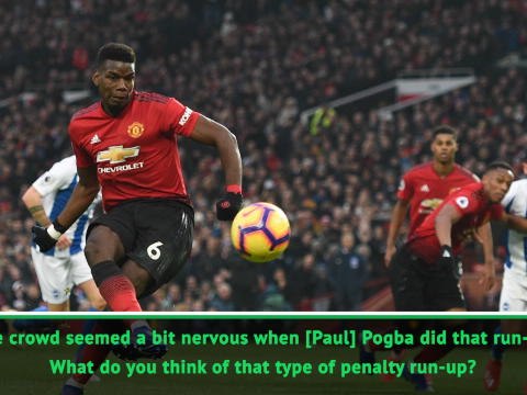 Solskjaer happy with Pogba's penalty method