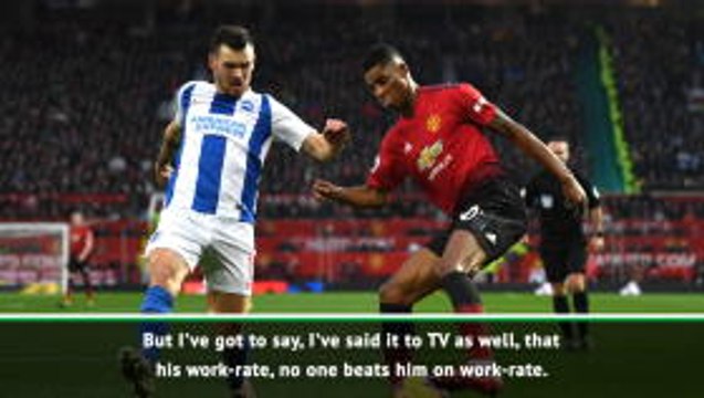 Rashford is playing the best football of his career - Solskjaer