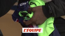 Thuram avec le maillot de Buffon - Foot - L1 - Guingamp