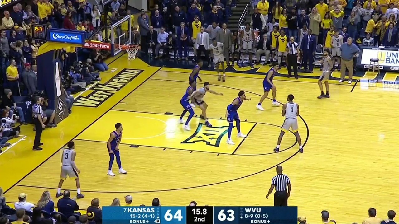 Jermaine Haley Lifts West Virginia Over No. 7 Kansas