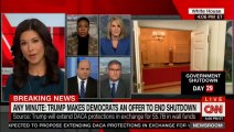 Donald Trump makes democrats an offer to end shutdown. #DonaldTrump #News #CNN #Breaking #NewsUS #US