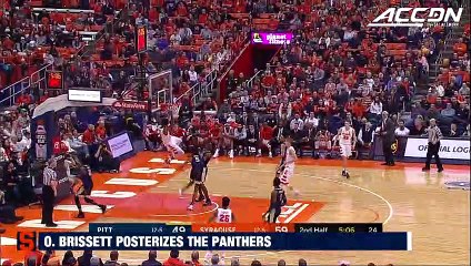 Syracuse's Oshae Brissett Posterizes The Panthers With Huge Slam Dunk