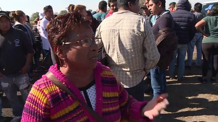 Luto y olor a gasolina en México tras explosión de ducto