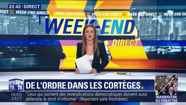 Acte X des gilets jaunes à Paris: Quelques heurts après une journée calme