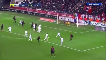 Reims - Nice (OGCN) résumé et buts 1-1